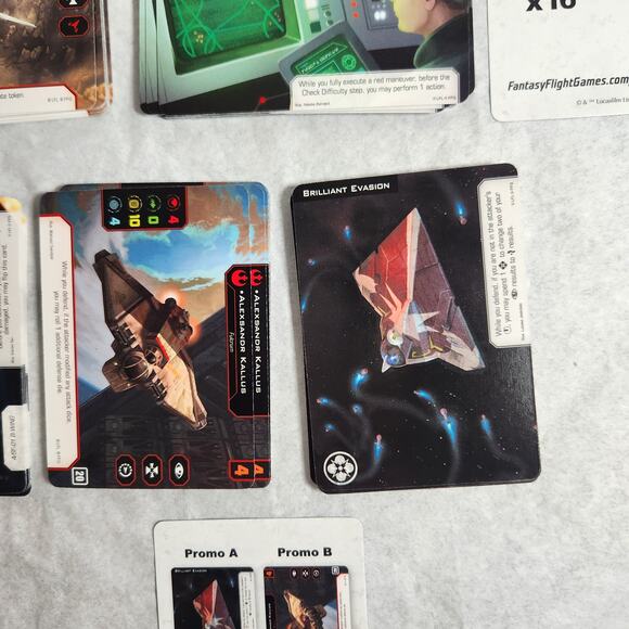 Star Wars X-Wing Fantasy Flight Games Open Play Card Game New Open Box - Picture 5 of 10